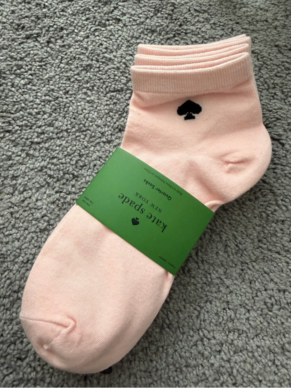 Kate Spade 6 pairs Quarter Socks size 4-10